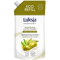 Жидкое крем-мыло Luksja Olive & Yoghurt дой-пак 900 мл (5900536349220)