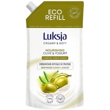 Жидкое крем-мыло Luksja Olive & Yoghurt дой-пак 900 мл (5900536349220)