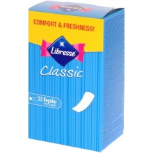 Щоденні гігієнічні прокладки Libresse Pantyliners Classic 25 шт (7322540157840)