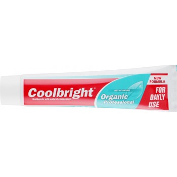 Зубная паста Coolbright Organic 130 мл + зубная щетка (6932759368183)