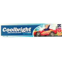 Зубная паста детская Coolbright Kids Boys 80 мл (3800031717178)