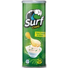 Чипсы Surf Sour Cream & Onion 160 г (8436546052470)