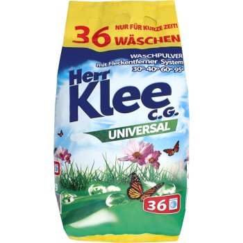 Пральний порошок Herr Klee Universal 3 кг (4260353550911)