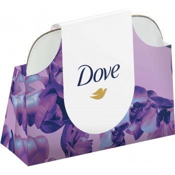 Подарунковий набір Dove жіночий Від щирого серця косметичка (8720182991133)