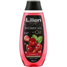 Гель для душа Lilien Cranberry Oil 400 мл (8596048003247)