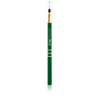 Автоматический карандаш для глаз с растушевкой EYE MAX PRECISION GREEN темно зеленый (5907609333742)