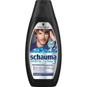 Шампунь для волосся Schauma  чоловічий проти лупи інтенсив 400 мл (3838824208985)