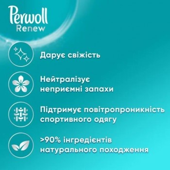 Гель для прання Perwoll Renew Refresh  960 мл 16 циклів прання (9000101540789)
