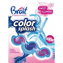 Блок для унітазу Brait Color Splash Sweet Flowers 45 г (5908241719888)
