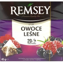 Чай Remsey Owoce Lesne в пакетиках 20 штук 40 г (5900396030085)