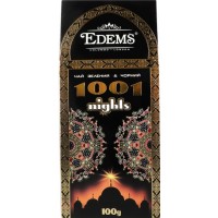 Чай зеленый и черный Edems 1001 ночь с кусочками фруктов 100 г (4820149487328)