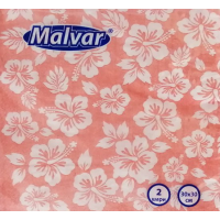 Салфетка Malvar Цветы 30х30 см 2-х шаровая 20 шт (4820227530571)
