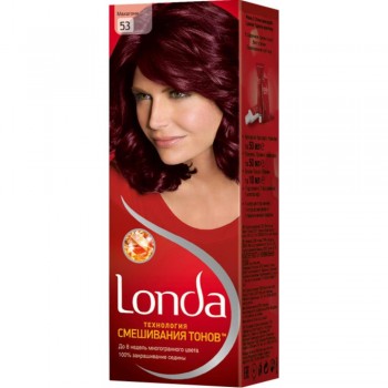 Крем-фарба для волосся Londa стійка 53 Махагон 110 мл (40152031345330