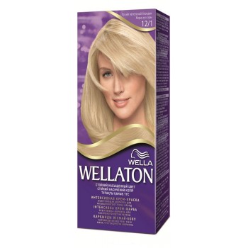 Краска для волос Wellaton 12-1 яркий пепельный блондин (4056800023240)