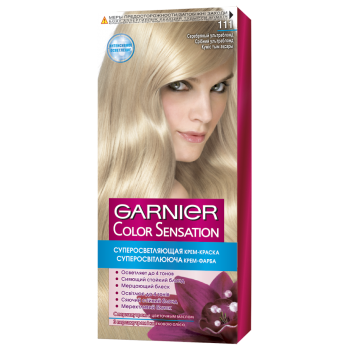 Фарба для волосся Garnier Color Sensation 111 Срібний ультраблонд 110 мл (3600541135949)