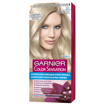 Фарба для волосся Garnier Color Sensation 101 Платиновий ультраблонд 110 мл (3600541929852)
