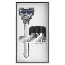 Набор мужской Gillette Skinguard Sensitive Premium Edition (станок + кассета + подставка) (7702018507221)