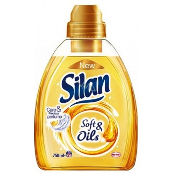 Ополіскувач для тканин Silan 0,750 мл Soft&Oils голд
