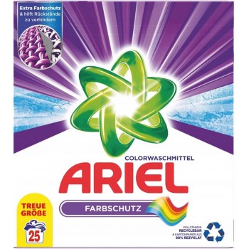 Пральний порошок Ariel Colorwaschmittel 1.625 кг коробка 25 циклів прання (8006540043110)