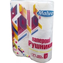 Бумажные полотенца Malvar Абстракция 2 слоя 2 шт (4820227530274)