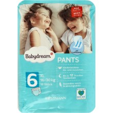 Підгузки-трусики Babydream розмір 6 (16-30 кг) 18 шт (4305615062112)