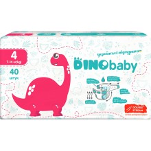 Подгузники Dino Baby 4 (7-14 кг) 40 шт (4823098410591)