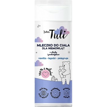 Детское молочко для тела Luba Tuli с оливковым маслом и пребиотиками 200 мл (5903968221287)