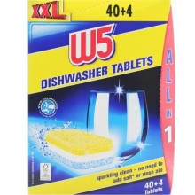 Таблетки для посудомоечных машин W5 44 шт (цена за 1шт) (4056489236467)