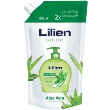 Рідке крем-мило Lilien Aloe Vera пакет 1 л (8596048006040)