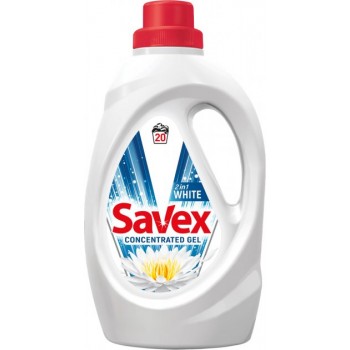 Рідкий засіб для прання Savex 2в1 White 1.1 л (3800024045585)