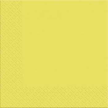Салфетка Марго Ярко-Желтая 2 слоя 33х33 см 50 шт (4820076640544)