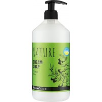 Жидкое крем-мыло Bioton Cosmetics Nature Оливка с дозатором 900 мл (4820026159379)
