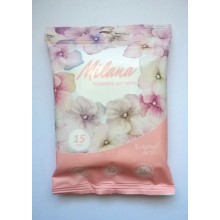 Влажные салфетки "Milana" для интимной гигиены  15 шт (4823098407201)
