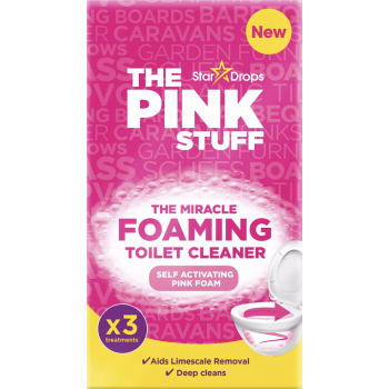Порошок для чищення унітазу The Pink Stuff 3 шт х 100 г (5060033821664)