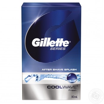 Лосьон после бритья Gillette Series Cool Wave Свежий 50 мл