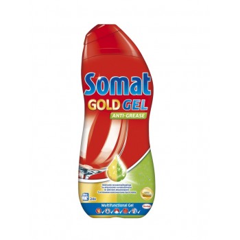 Гель для посудомийної машини Somat Gold  Анти-жир 600 мл