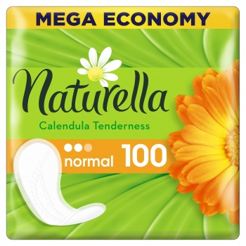 Щоденні гігієнічні прокладки Naturella Calendula Tenderness Normal 100 шт (8001090603722)