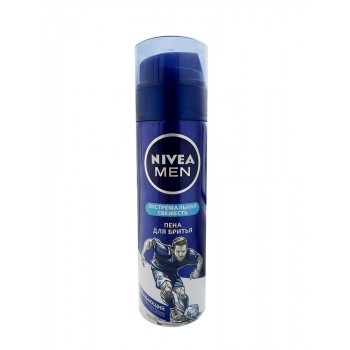 Піна для гоління Nivea екстремальна свіжість 200 мл (4005808223169)