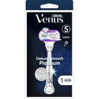 Станок для бритья женский Gillette Venus Deluxe Smooth Platinum (7702018570829)