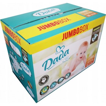 Подгузники детские DADA Extra Soft (3) midi 4-9кг Jumbo Box 96 шт (8594159080980)