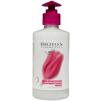 Мило для інтимної гігієни Bioton Cosmetics Nature Тюльпан 300 мл (4823097600047)