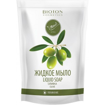 Жидкое мыло Bioton Cosmetics Nature Оливка дой-пак 450 мл (4823097600290)