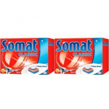 Таблетки для посудомоечной машины Somat Classic 36 шт. + 36 шт. - в подарок