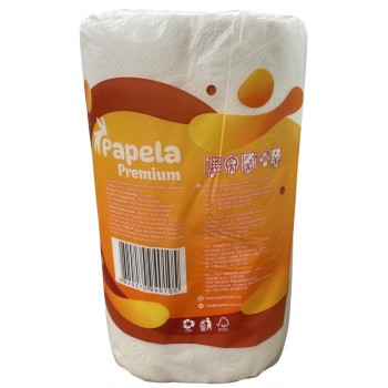 Бумажное полотенце Papela Premium 2 слоя 250 листов (4820270940105)