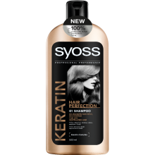 Шампунь SYOSS Keratin Hair Perfection для ослабленных и сухих волос 500 мл (9000100854870)