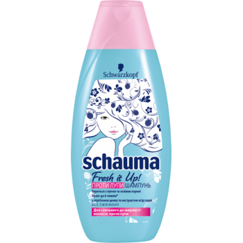 Шампунь для волосся Schauma Fresh it UP проти лупи 400 мл (4015001005417)