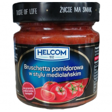 Соус Helcom Bruschetta Pomidorowa w stylu Mediolanskim 225 мл (5902166710104)