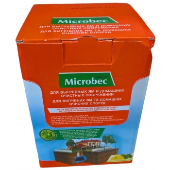 Препарат для септиків, вигрібних ям і дачних туалетів Bros Microbec Ultra лимон 25 г (5904517061651)