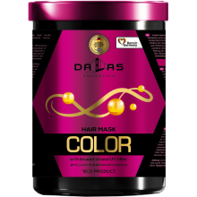 Маска для волос Dallas Color с Льняным маслом и УФ-фильтром 1000 мл (4260637723260)