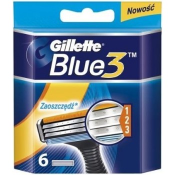 Змінні касети для гоління Gillette Blue 3 (6 шт)